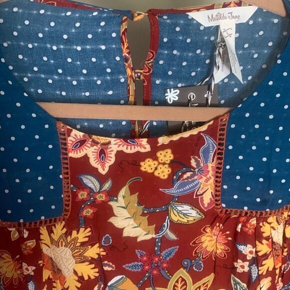 Matilda Jane Peasant Top NWT - Picture 7 of 12